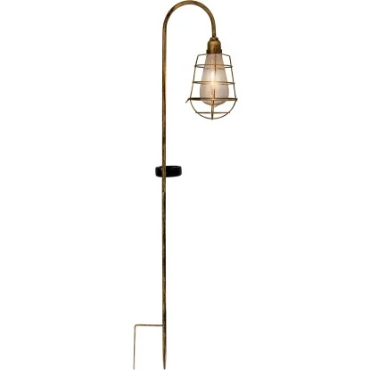 Näve LED Deko Solar Erdspieß Alt-Messing 76,5 Cm 5 Näve LED Deko Solar Erdspieß Alt-Messing 76,5 Cm – Bild 5