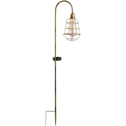 Näve LED Deko Solar Erdspieß Alt-Messing 76,5 Cm 1 Näve LED Deko Solar Erdspieß Alt-Messing 76,5 Cm