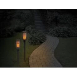 Näve LED-Erdspieß Fackel 3er-Set 58 Cm Grau -Angebote Licht Welt Store 4003222880388 3065 03