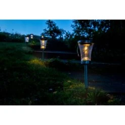 Näve LED-Deko-Solarleuchte Zum Aufhängen, Aufstellen Und Als Erdspieß 8er-Set -Angebote Licht Welt Store 4003222880944 3065 AB 5