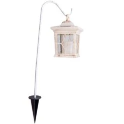 Näve LED-Erdspieß Outdoor Laterne Weiß 2er-Set 68 Cm