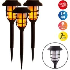Näve LED-Outdoor-Erdspieß 3er-Set 34 Cm -Angebote Licht Welt Store 4003222882573 3065 04