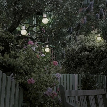 Näve LED-Solarleuchte Crackle 6er-Set 4 Näve LED-Solarleuchte Crackle 6er-Set – Bild 4