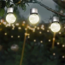 Näve LED-Solarleuchte Crackle 6er-Set 9 Näve LED-Solarleuchte Crackle 6er-Set -Angebote Licht Welt Store 4003222883563 3065 06