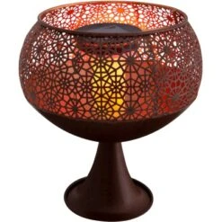 Näve LED-Deko-Solarleuchte Mit Standfuß 25 Cm Mit Flammeneffekt -Angebote Licht Welt Store 4003222884317 3065 CU 4