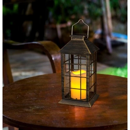 Näve LED-Solarleuchte Lichtfarbe Warmweiß Mit Flammeneffekt 2er-Set 2 Näve LED-Solarleuchte Lichtfarbe Warmweiß Mit Flammeneffekt 2er-Set – Bild 2