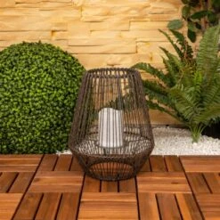 Näve LED-Solarleuchte Plasto Warmweiß Mit Flammeneffekt 26 Cm -Angebote Licht Welt Store 4003222884652 3065 AB 3