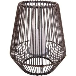 Näve LED-Solarleuchte Plasto Warmweiß Mit Flammeneffekt 26 Cm