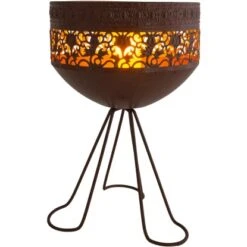 Näve LED-Deko-Solarleuchte Mit Standfuß 34,5 Cm Mit Flammeneffekt -Angebote Licht Welt Store 4003222884720 3065 CU 3