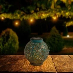 Näve LED-Deko-Solarleuchte Blau 2er-Set 18 Cm -Angebote Licht Welt Store 4003222884775 3065 AB 3