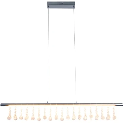 Näve LED-Pendelleuchte Nobilis Satin-Nickel Ca. 100 Cm 3 Näve LED-Pendelleuchte Nobilis Satin-Nickel Ca. 100 Cm – Bild 3