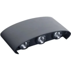 Näve LED-Außenwandleuchte Auron Schwarz IP65 -Angebote Licht Welt Store 4003222886441 3065 CU 3