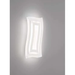 Fischer & Honsel LED Wandleuchte Gorden 5,5 Cm X 22 Cm Weiß Satiniert -Angebote Licht Welt Store 4003694303309 1546 1