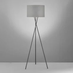 Fischer & Honsel Stehleuchte Wotan 3-flammig Schwarz/Grau 7 Fischer & Honsel Stehleuchte Wotan 3-flammig Schwarz/Grau -Angebote Licht Welt Store 4003694403887 1546 A 10