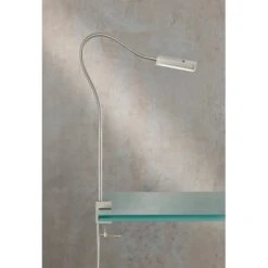 Fischer & Honsel LED-Klemmleuchte Raik Nickelfarben 40-82 Cm -Angebote Licht Welt Store 4003694503747 1546 A 10