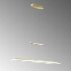 Fischer & Honsel LED-Pendelleuchte Roof Messing 115 X 14,5 Cm 7 Fischer & Honsel LED-Pendelleuchte Roof Messing 115 X 14,5 Cm -Angebote Licht Welt Store 4003694605632 1546 A 10