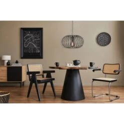 Fischer & Honsel Pendelleuchte Mocca 1-flammig Schwarz -Angebote Licht Welt Store 4003694605687 1546 AB 08