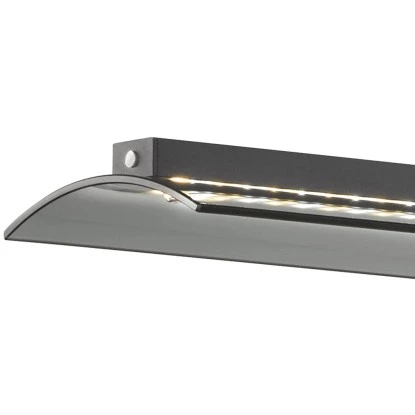 Fischer & Honsel LED-Pendelleuchte Roof Schwarz/Rauchfarben 104 X 14,5 Cm 2 Fischer & Honsel LED-Pendelleuchte Roof Schwarz/Rauchfarben 104 X 14,5 Cm – Bild 2