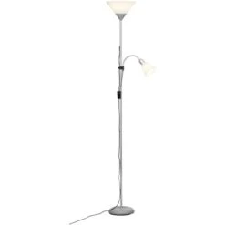 Brilliant LED-Deckenfluter Spari Mit Lesearm Silber Und Weiß 7 Brilliant LED-Deckenfluter Spari Mit Lesearm Silber Und Weiß -Angebote Licht Welt Store 4004353254666 4731 CU 02