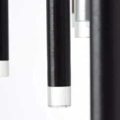 Brilliant Pendelleuchte Cembalo 16-flammig Aluminium Und Schwarz Und Braun -Angebote Licht Welt Store 4004353329647 4731 CU 05