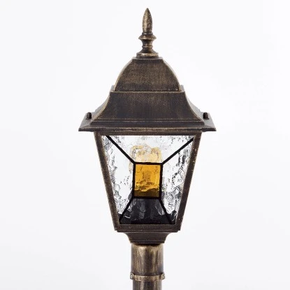 Brilliant Außenstandleuchte Janel 120 Cm Schwarz Gold 8 Brilliant Außenstandleuchte Janel 120 Cm Schwarz Gold – Bild 8