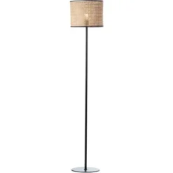 Brilliant Standleuchte Wiley 1-flammig Rattan -Angebote Licht Welt Store 4004353351679 4731 S 01