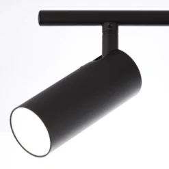 Brilliant LED-Spotrohr Soeren 2-flammig Schwarz Samt -Angebote Licht Welt Store 4004353355301 4731 CU 06