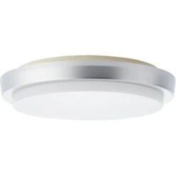 Brilliant LED-Außenwandleuchte Devora Silber 28 Cm Rund -Angebote Licht Welt Store 4004353356445 4731 CU 02