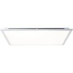 Brilliant LED-Deckenaufbau-Paneel Alissa 60 Cm X 60 Cm Silber Und Weiß -Angebote Licht Welt Store 4004353358999 4731 CU 02