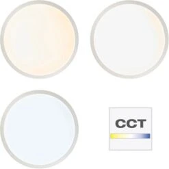 Brilliant LED-Deckenaufbau-Paneel Abie Ø 60 Cm Weiß -Angebote Licht Welt Store 4004353363399 4731 CU 05