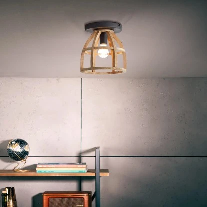 Brilliant Deckenleuchte Matrix Nature 4-flammig Schwarz Und Holz 1 Brilliant Deckenleuchte Matrix Nature 4-flammig Schwarz Und Holz