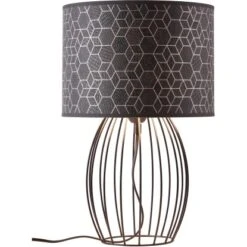Brilliant Tischleuchte Galance Drahtbasis Schwarz -Angebote Licht Welt Store 4004353376542 4731 S 01