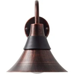 Brilliant Außenwandleuchte Flory Hängend Schwarz Und Braun -Angebote Licht Welt Store 4004353378652 4731 CU 06