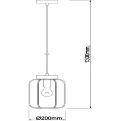 Brilliant Pendelleuchte Tosh 1-flammig Holz Und Schwarz Korund -Angebote Licht Welt Store 4004353395338 4731 VM 18