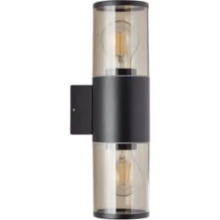 Brilliant Außenwandleuchte Sergioro 2-flammig Anthrazit -Angebote Licht Welt Store 4004353405686 4731 CU 02