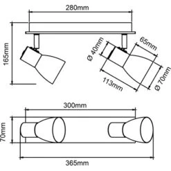 Brilliant Spotbalken Daintree 2-flammig Weiß Und Natur 11 Brilliant Spotbalken Daintree 2-flammig Weiß Und Natur -Angebote Licht Welt Store 4004353408724 4731 CU 06