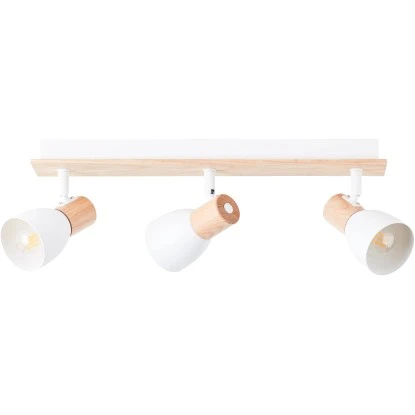 Brilliant Spotbalken Daintree 3-flammig Weiß Und Natur 2 Brilliant Spotbalken Daintree 3-flammig Weiß Und Natur – Bild 2