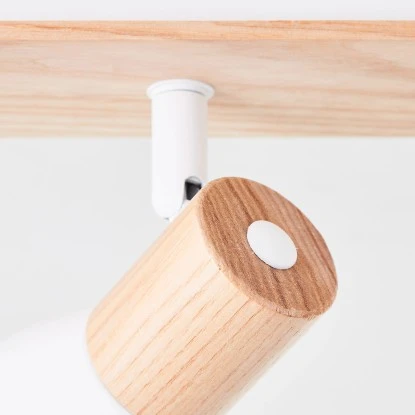 Brilliant Spotbalken Daintree 3-flammig Weiß Und Natur 3 Brilliant Spotbalken Daintree 3-flammig Weiß Und Natur – Bild 3