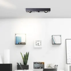 Brilliant LED-Deckenleuchte Doro 3-flammig Schwarz -Angebote Licht Welt Store 4004353409325 4731 AB 20