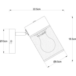 Brilliant Wandspot Kamolo Schwarz Matt 21 Brilliant Wandspot Kamolo Schwarz Matt -Angebote Licht Welt Store 4004353409394 4731 CU 10
