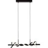 Brilliant LED-Pendelleuchte Amalie 80 Cm Schwarz