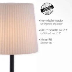 Paul Neuhaus Tischleuchte Falter Anthrazit 28 X 60 Cm -Angebote Licht Welt Store 4012248357064 2426 03