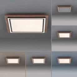 Paul Neuhaus LED-Panel Palma Holzdekor 53,4 X 53,4 Cm -Angebote Licht Welt Store 4012248358931 2426 04