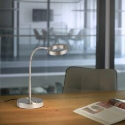 Paul Neuhaus LED-Tischleuchte Hensko Stahl 15 Paul Neuhaus LED-Tischleuchte Hensko Stahl -Angebote Licht Welt Store 4012248376058 2426 AB 01