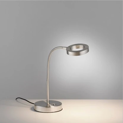 Paul Neuhaus LED-Tischleuchte Hensko Stahl 4 Paul Neuhaus LED-Tischleuchte Hensko Stahl – Bild 4