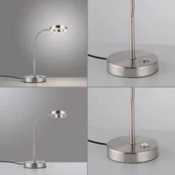 Paul Neuhaus LED-Tischleuchte Hensko Stahl 13 Paul Neuhaus LED-Tischleuchte Hensko Stahl -Angebote Licht Welt Store 4012248376058 2426 CU 02