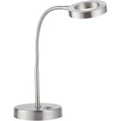 Paul Neuhaus LED-Tischleuchte Hensko Stahl