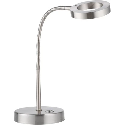 Paul Neuhaus LED-Tischleuchte Hensko Stahl 1 Paul Neuhaus LED-Tischleuchte Hensko Stahl