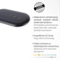 Leuchten Direkt Stehleuchte Kelly Schwarz 63 X 175 Cm -Angebote Licht Welt Store 4043689975074 2426 03