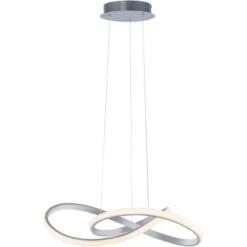 Leuchten Direkt Pendelleuchte Maria 1-flammig Aluminium 57 X 120 Cm -Angebote Licht Welt Store 4043689975760 2426 06